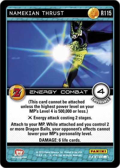 Namekian Thrust (115) [AWA] - Dragon Ball Z TCG Single