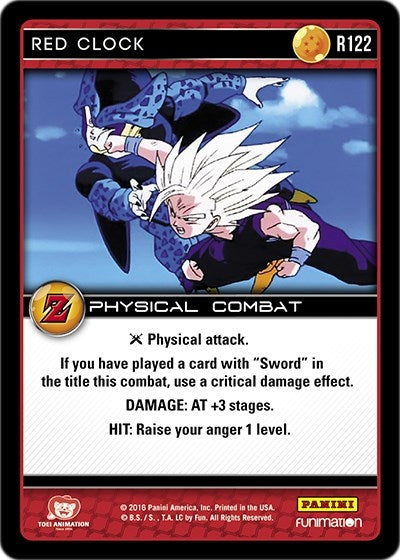 Red Clock (122) [AWA] - Dragon Ball Z TCG Single