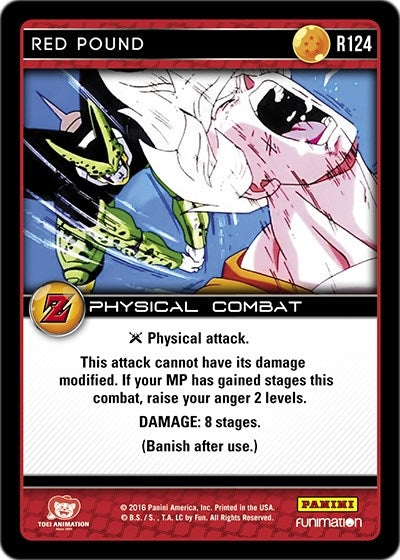 Red Pound (124) [AWA] - Dragon Ball Z TCG Single