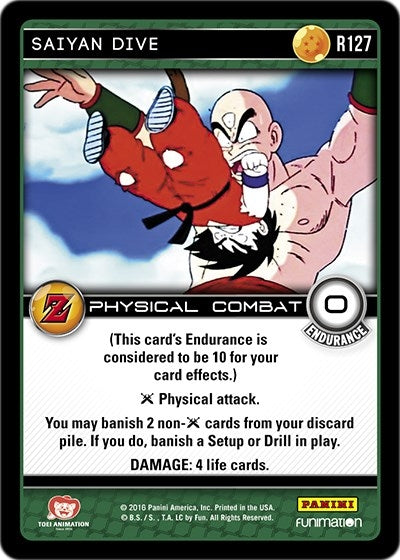 Saiyan Dive (127) [AWA] - Dragon Ball Z TCG Single