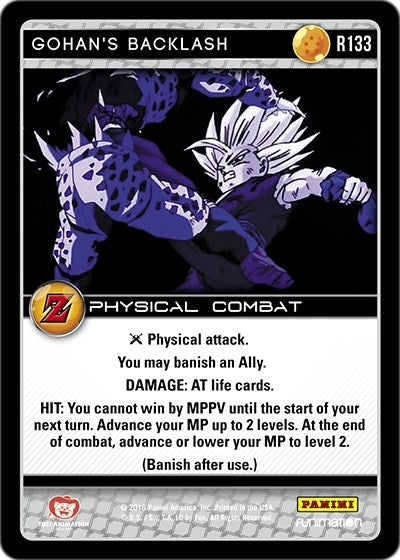 Gohan’s Backlash (133) [AWA] - Dragon Ball Z TCG Single