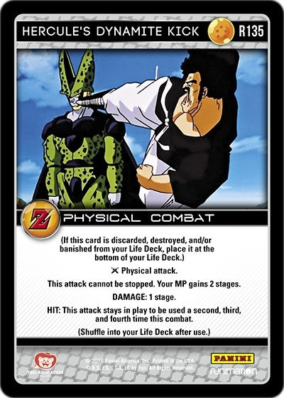 Hercule’s Dynamite Kick (135) [AWA] - Dragon Ball Z TCG Single