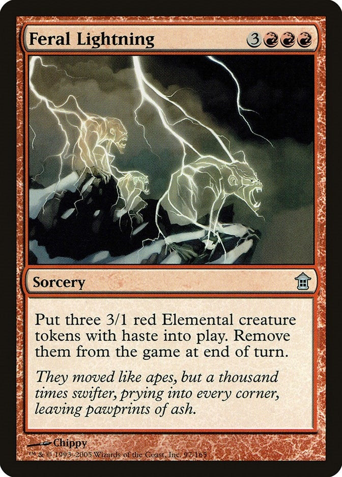 Feral Lightning (97) [SOK] - MTG Single