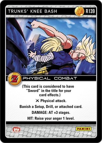 Trunks’ Knee Bash (139) [AWA] - Dragon Ball Z TCG Single