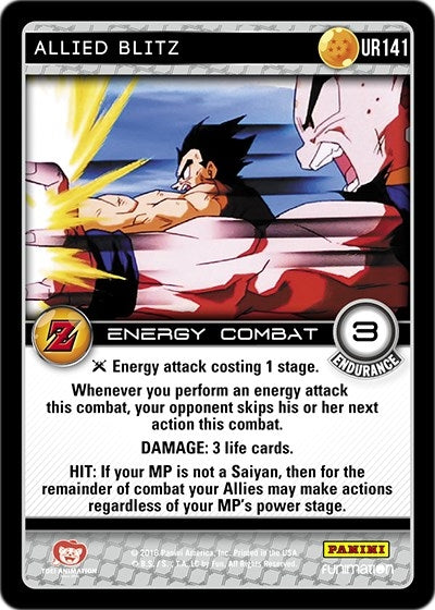 Allied Blitz (141) [AWA] - Dragon Ball Z TCG Single