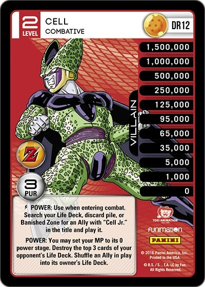 Cell - Combative (12) [AWA] - Dragon Ball Z TCG Single