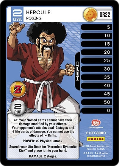 Hercule - Posing (22) [AWA] - Dragon Ball Z TCG Single
