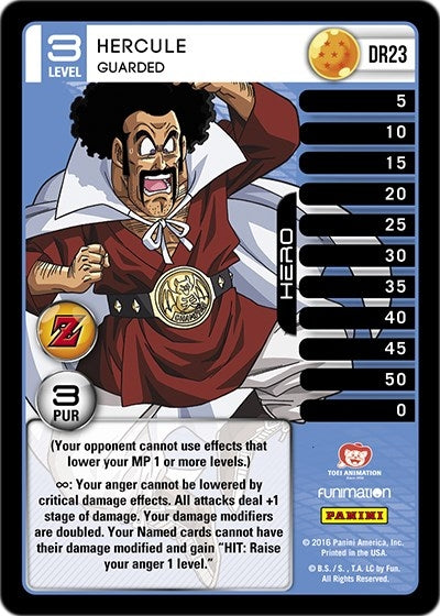 Hercule - Guarded (23) [AWA] - Dragon Ball Z TCG Single