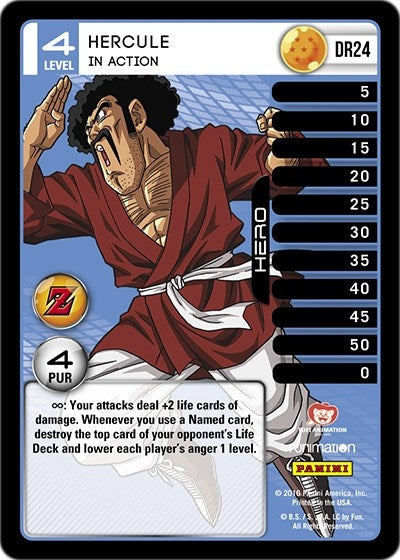 Hercule - In Action (24) [AWA] - Dragon Ball Z TCG Single