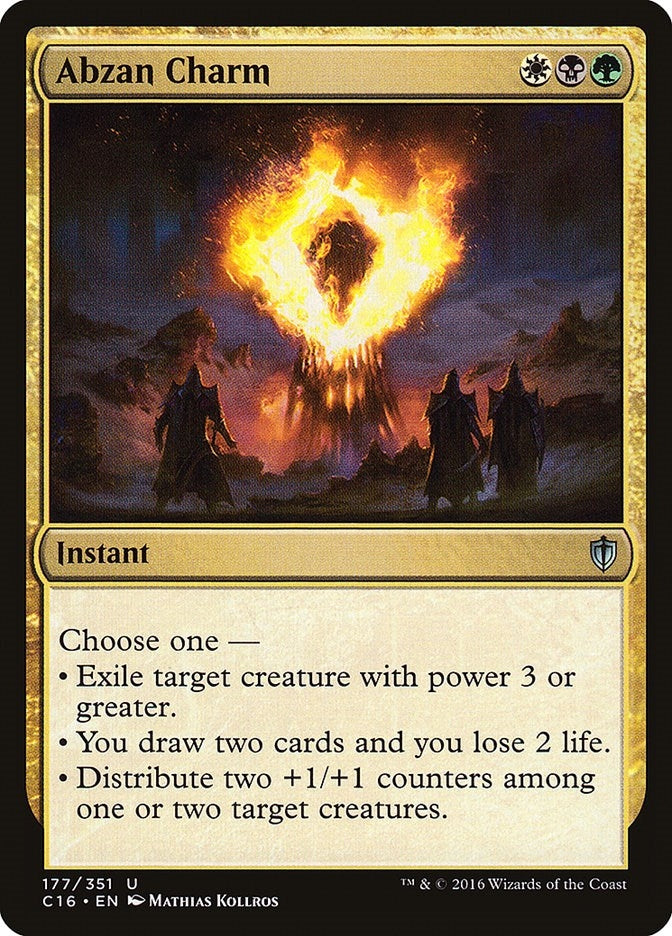 Abzan Charm (177) [C16] - MTG Single
