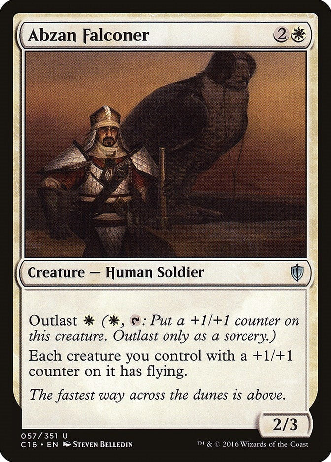 Abzan Falconer (57) [C16] - MTG Single