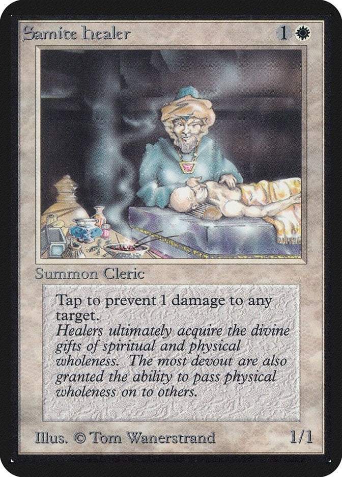 Samite Healer [LEA] - MTG Single
