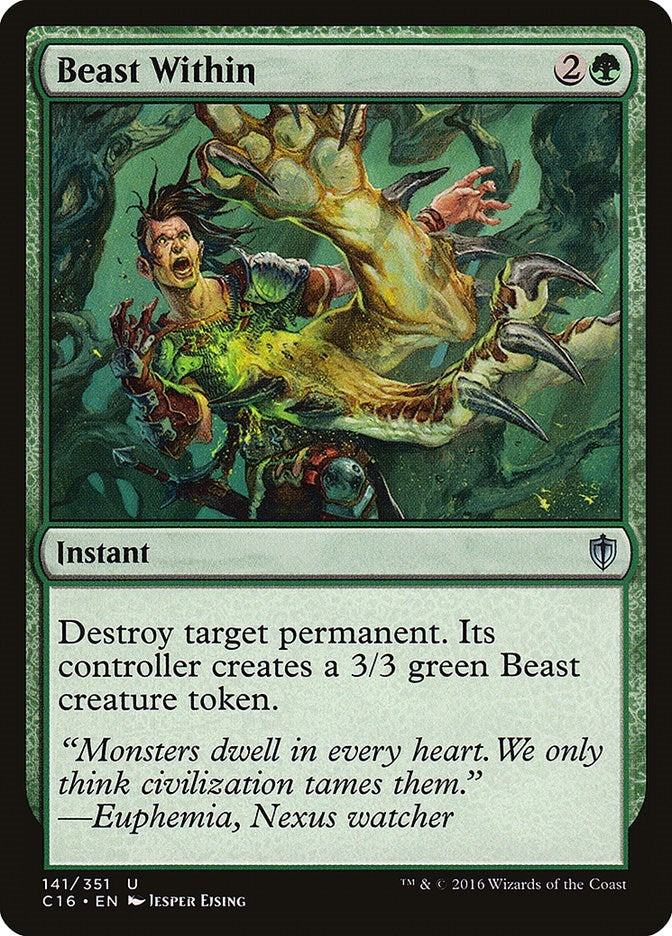 Beast Within (141) [C16] - MTG Single