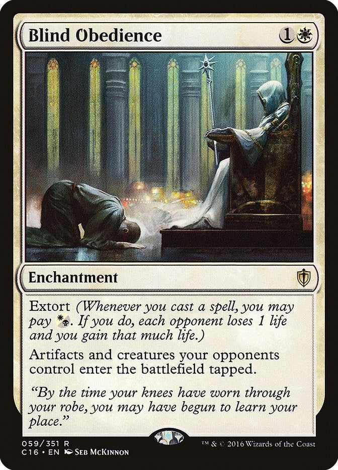 Blind Obedience (59) [C16] - MTG Single