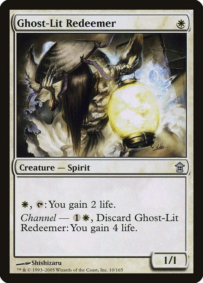Ghost-Lit Redeemer (10) [SOK] - MTG Single