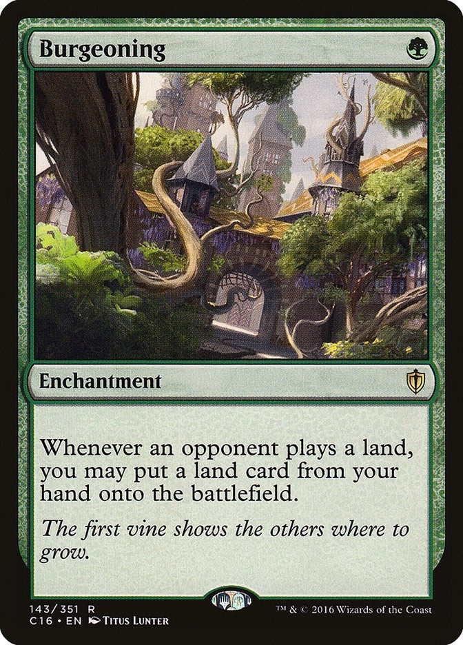 Burgeoning (143) [C16] - MTG Single