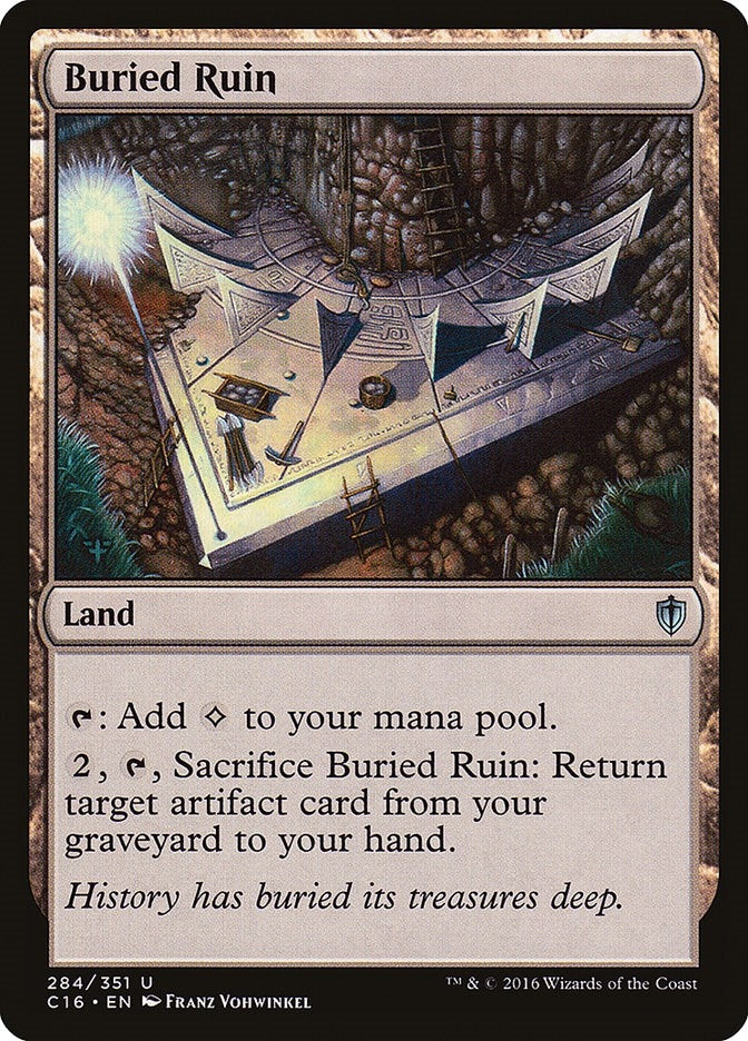 Buried Ruin (284) [C16] - MTG Single