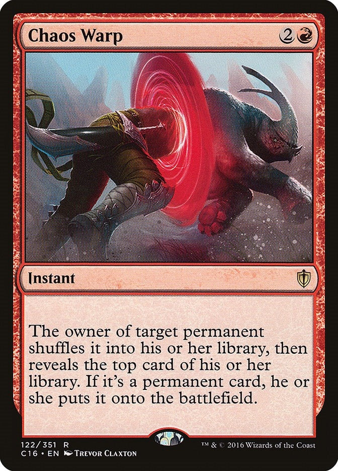 Chaos Warp (122) [C16] - MTG Single