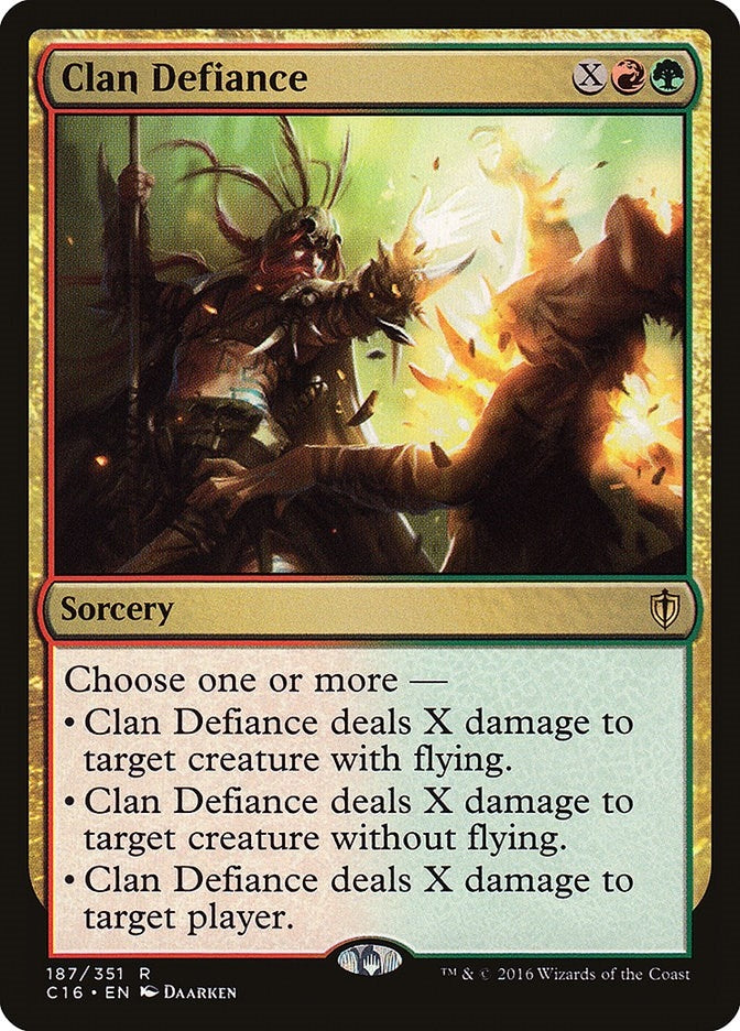 Clan Defiance (187) [C16] - MTG Single