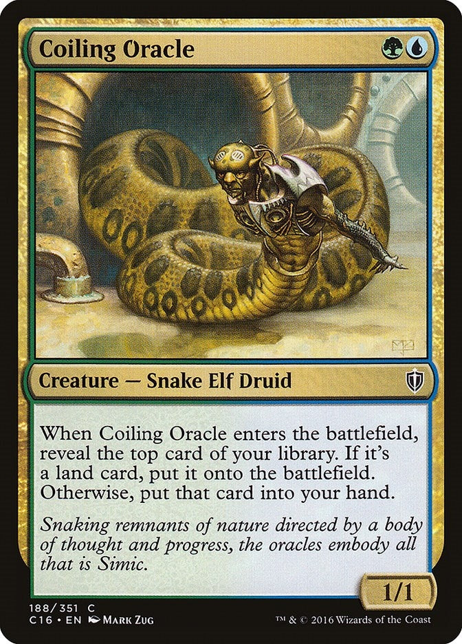 Coiling Oracle (188) [C16] - MTG Single