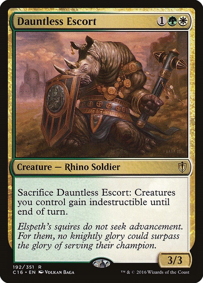 Dauntless Escort (192) [C16] - MTG Single