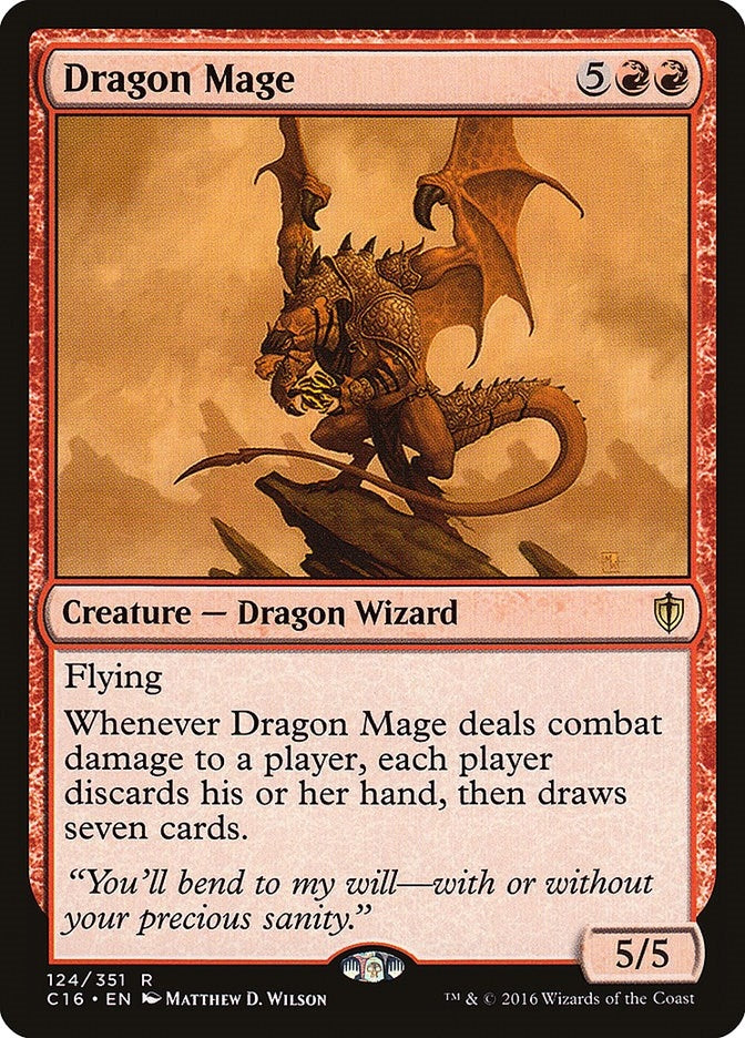 Dragon Mage (124) [C16] - MTG Single