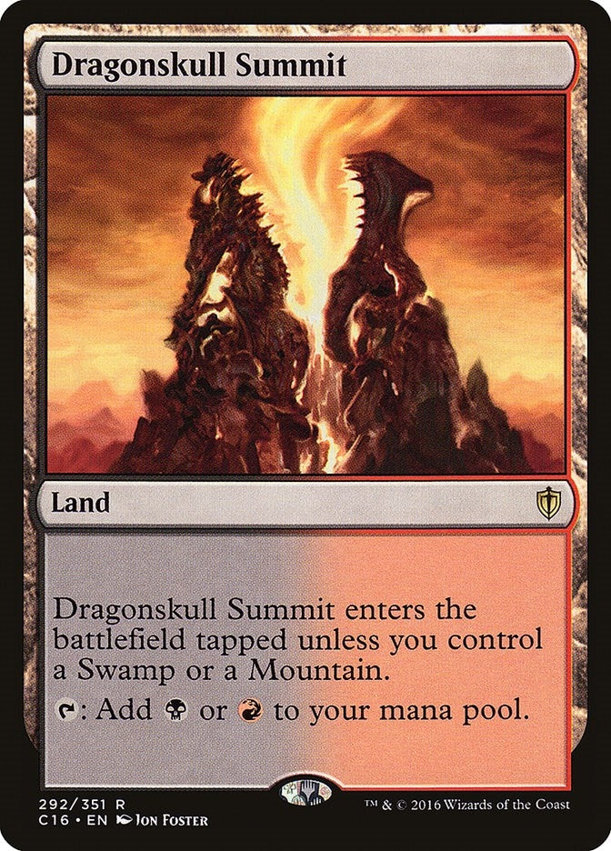 Dragonskull Summit (292) [C16] - MTG Single