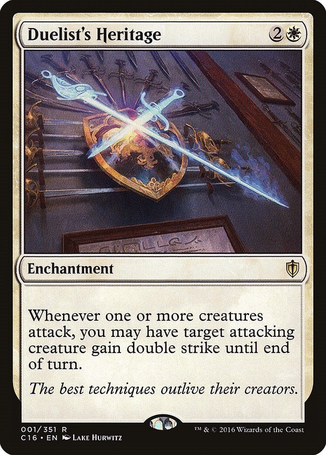 Duelist’s Heritage (1) [C16] - MTG Single
