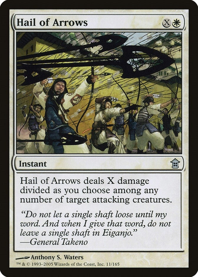 Hail of Arrows (11) [SOK] - MTG Single
