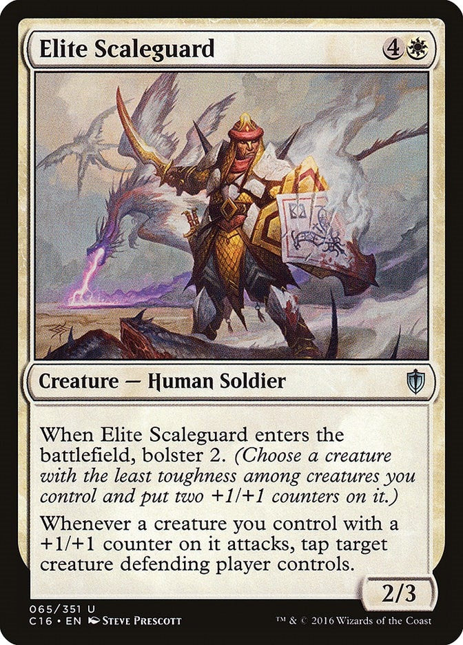 Elite Scaleguard (65) [C16] - MTG Single