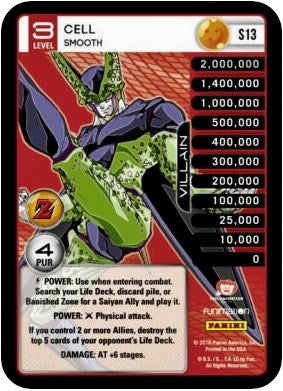 Cell - Smooth (High Tech Foil) (13) [AWA] - Dragon Ball Z TCG Single