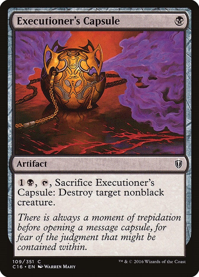 Executioner’s Capsule (109) [C16] - MTG Single