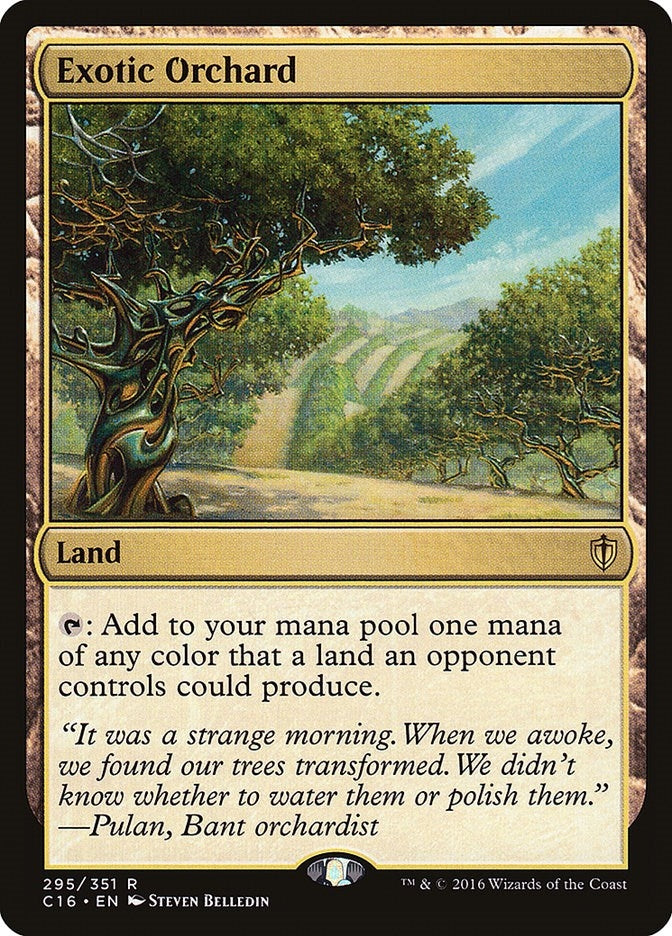 Exotic Orchard (295) [C16] - MTG Single