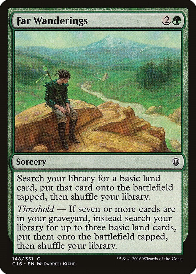 Far Wanderings (148) [C16] - MTG Single