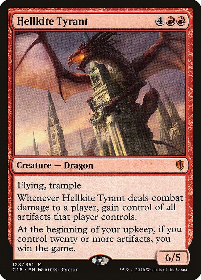 Hellkite Tyrant (128) [C16] - MTG Single