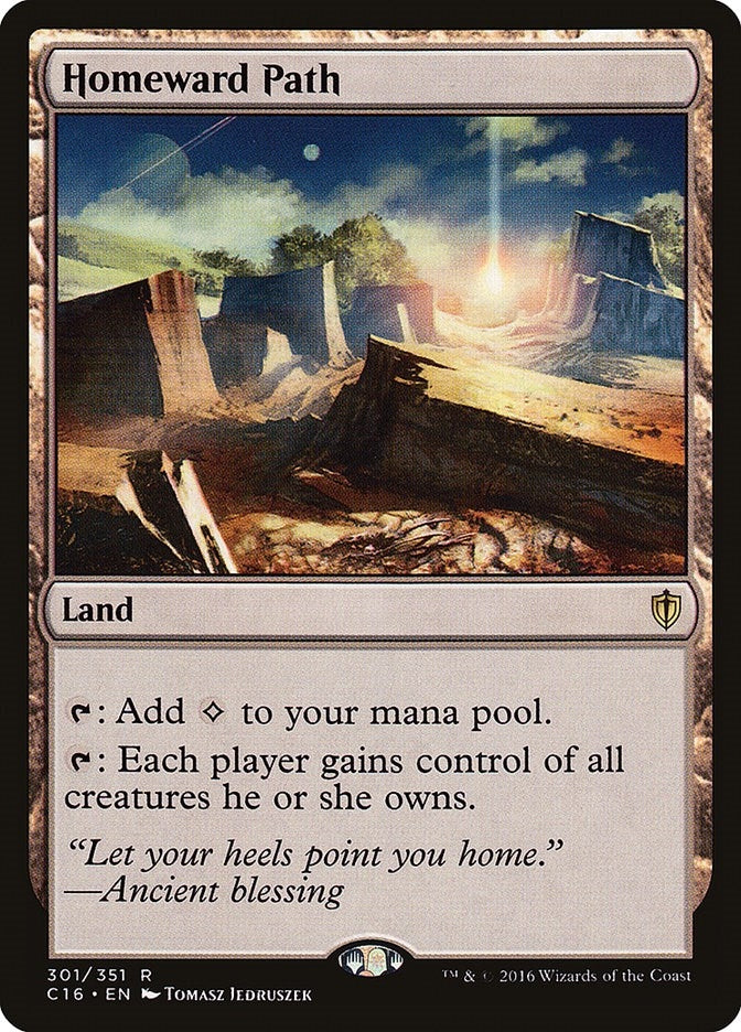 Homeward Path (301) [C16] - MTG Single
