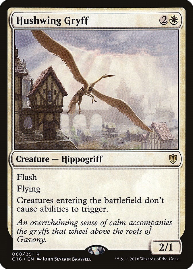 Hushwing Gryff (68) [C16] - MTG Single