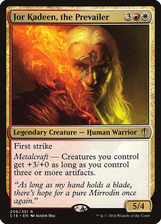 Jor Kadeen the Prevailer (206) [C16] - MTG Single
