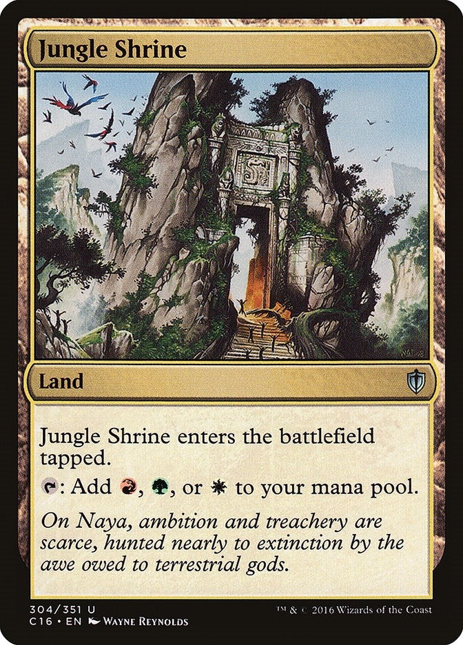 Jungle Shrine (304) [C16] - MTG Single
