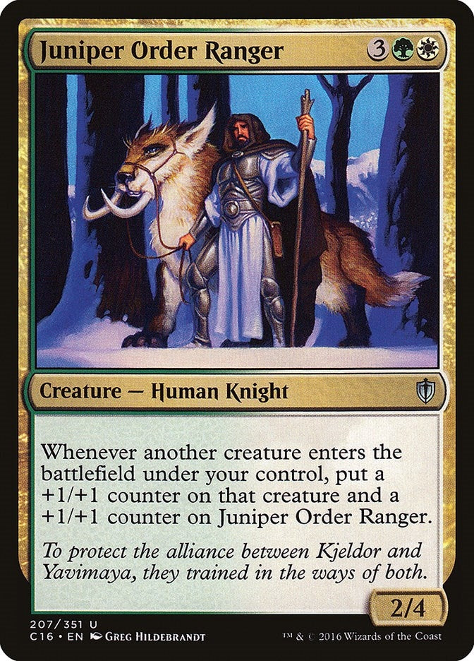 Juniper Order Ranger (207) [C16] - MTG Single