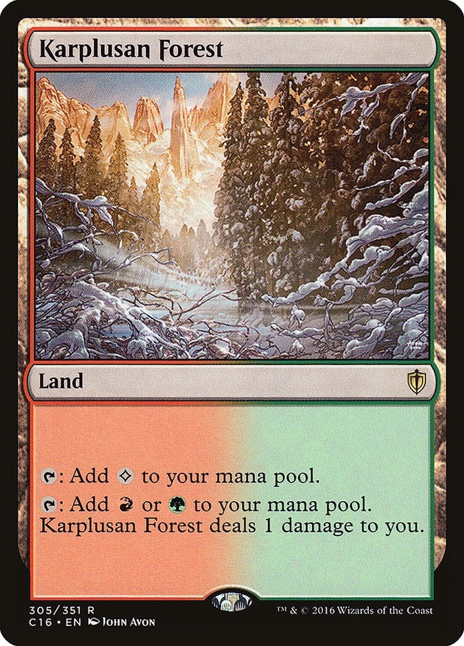 Karplusan Forest (305) [C16] - MTG Single