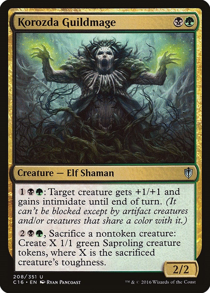 Korozda Guildmage (208) [C16] - MTG Single