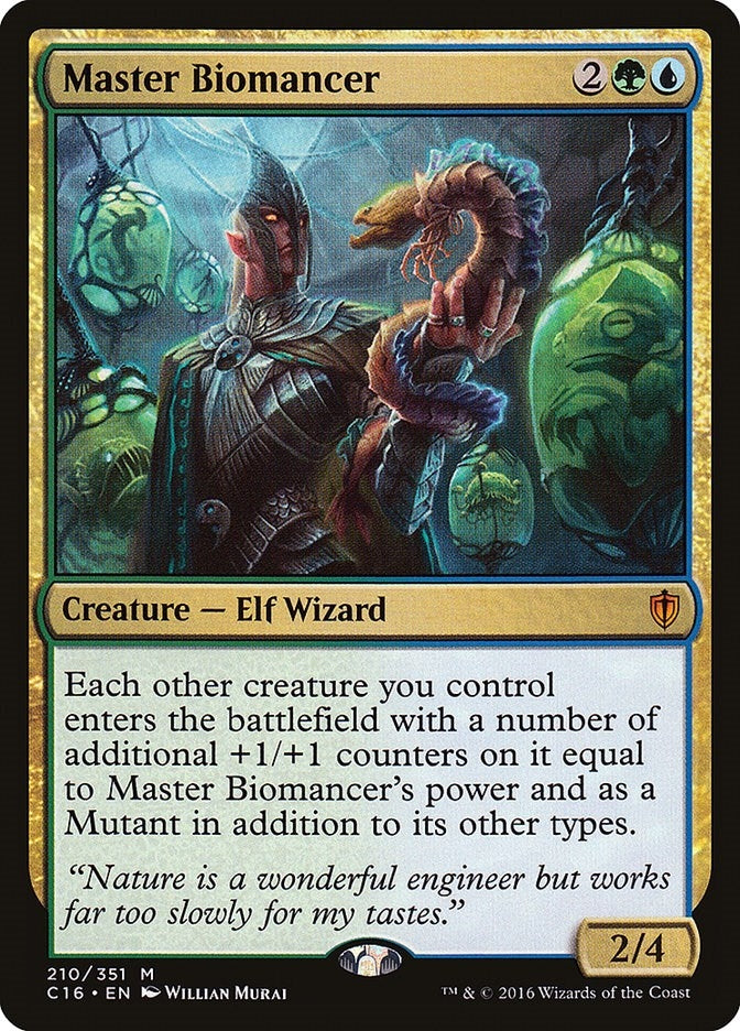 Master Biomancer (210) [C16] - MTG Single