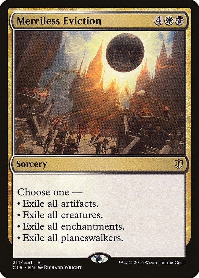 Merciless Eviction (211) [C16] - MTG Single