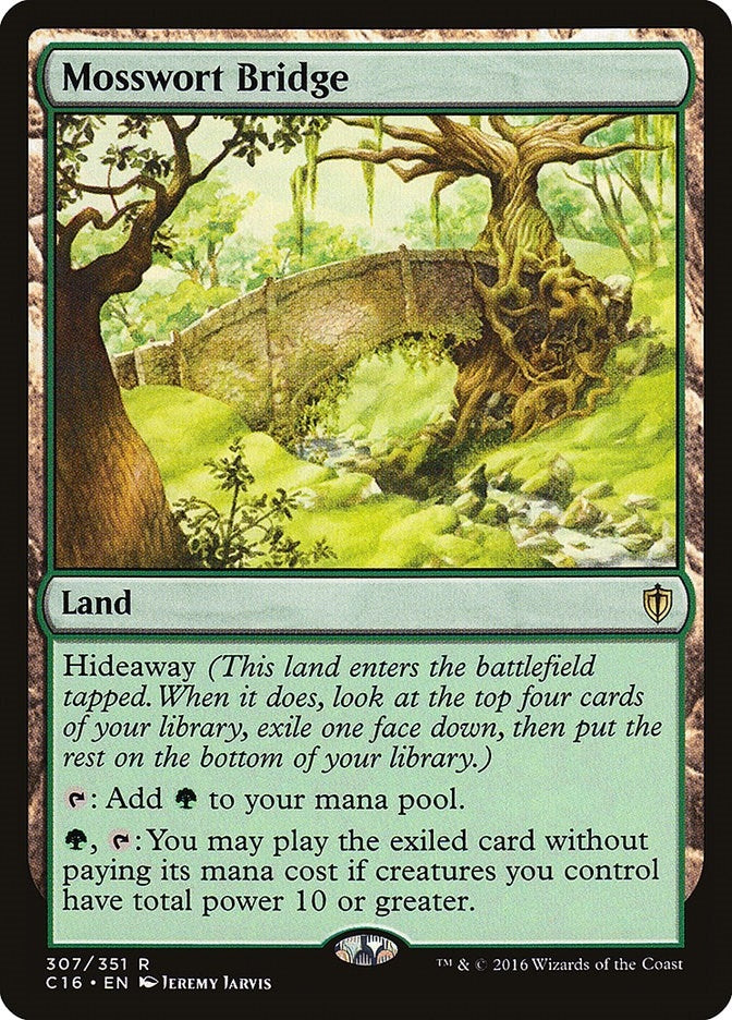 Mosswort Bridge (307) [C16] - MTG Single