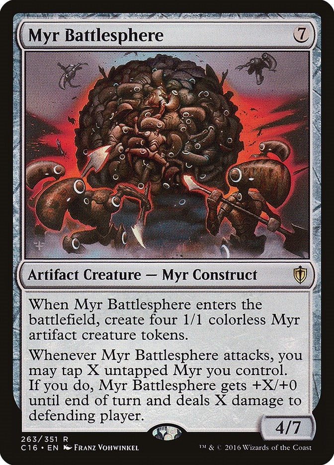 Myr Battlesphere (263) [C16] - MTG Single