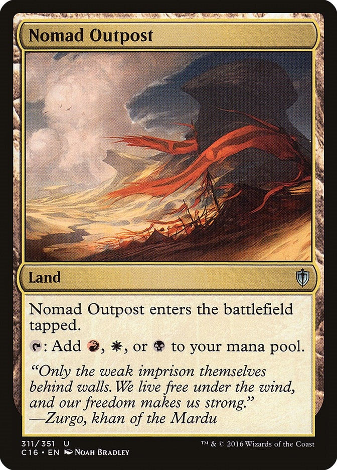 Nomad Outpost (311) [C16] - MTG Single