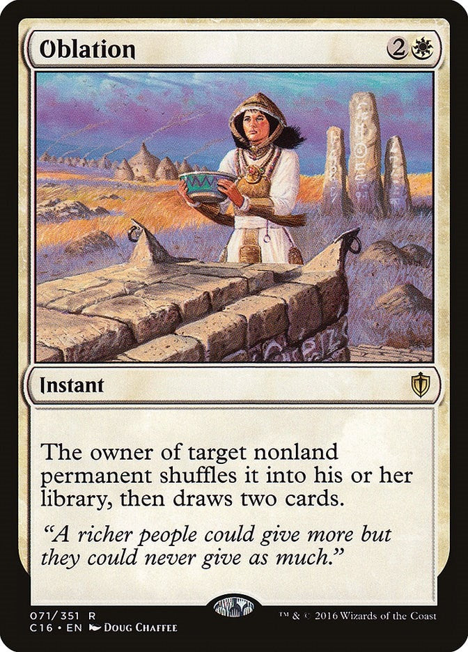 Oblation (71) [C16] - MTG Single
