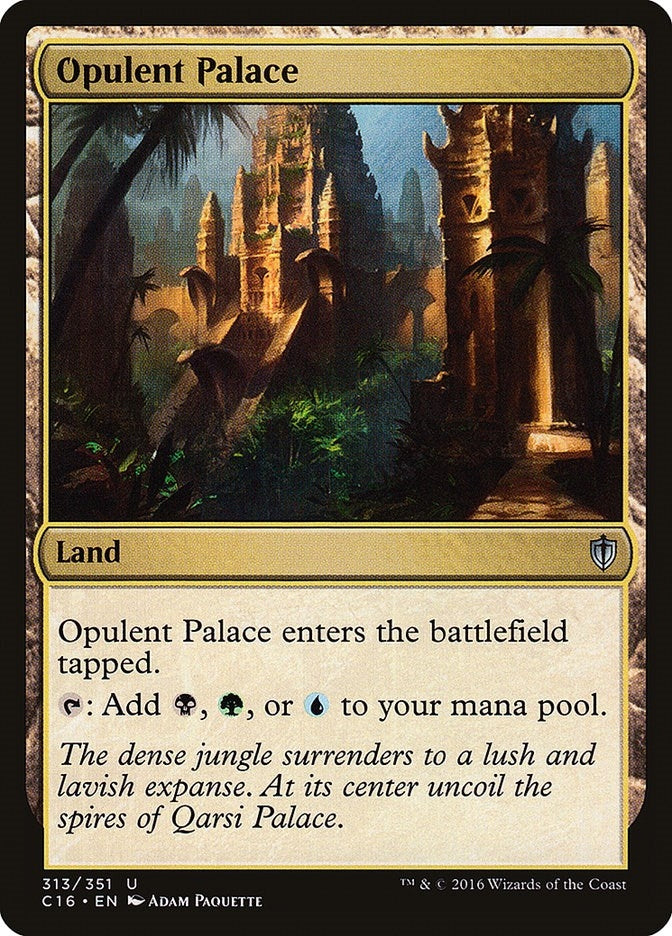 Opulent Palace (313) [C16] - MTG Single