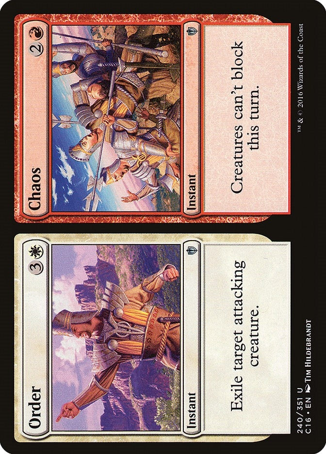 Order // Chaos (240) [C16] - MTG Single